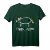 HapKitten S-XXL T-Shirt – Lustiges Death Metal Regenbogeneinhorn Geschenk für Metalheads, Rockmusik- & Einhornfans