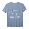 HapKitten S-XXL T-Shirt – Lustiges Death Metal Regenbogeneinhorn Geschenk für Metalheads, Rockmusik- & Einhornfans