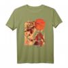 Samurai Bushi Kämpfer Krieger Japan Einhorn T-Shirt für Damen & Herren – Perfektes Geschenk für Kampfsport- und Japan-Fans zu Geburtstag, Weihnachten & Vatertag