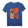 Samurai Bushi Kämpfer Krieger Japan Einhorn T-Shirt für Damen & Herren – Perfektes Geschenk für Kampfsport- und Japan-Fans zu Geburtstag, Weihnachten & Vatertag