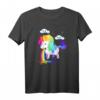Lustiges Regenbogen Kotze Einhorn T-Shirt – Buntes Geschenk für Einhorn-Fans, Kinder & Freunde zu Geburtstag & Weihnachten