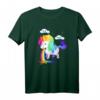 Lustiges Regenbogen Kotze Einhorn T-Shirt – Buntes Geschenk für Einhorn-Fans, Kinder & Freunde zu Geburtstag & Weihnachten