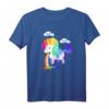 Lustiges Regenbogen Kotze Einhorn T-Shirt – Buntes Geschenk für Einhorn-Fans, Kinder & Freunde zu Geburtstag & Weihnachten