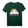 Heavy Metal Einhorn T-Shirt - Süßes Death Metal Unicorn mit Regenbogen für Fans von Rock, Punk und Festivals, perfektes Geschenk für Heavy Metal Enthusiasten