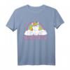 Heavy Metal Einhorn T-Shirt - Süßes Death Metal Unicorn mit Regenbogen für Fans von Rock, Punk und Festivals, perfektes Geschenk für Heavy Metal Enthusiasten