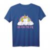Heavy Metal Einhorn T-Shirt - Süßes Death Metal Unicorn mit Regenbogen für Fans von Rock, Punk und Festivals, perfektes Geschenk für Heavy Metal Enthusiasten
