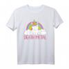 Heavy Metal Einhorn T-Shirt - Süßes Death Metal Unicorn mit Regenbogen für Fans von Rock, Punk und Festivals, perfektes Geschenk für Heavy Metal Enthusiasten