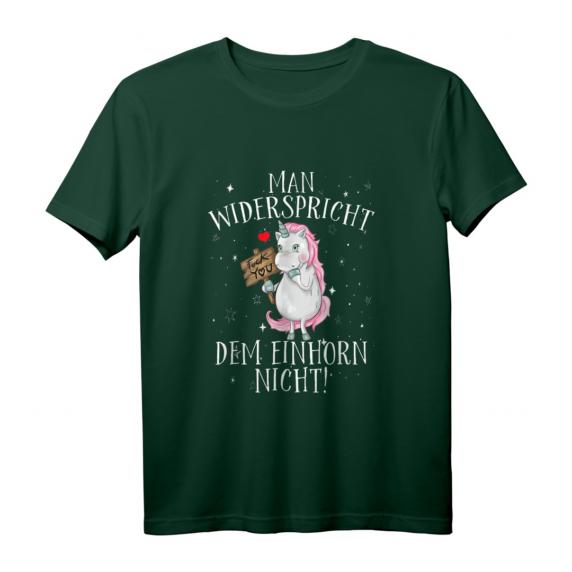 Damen JGA & Geburtstags Einhorn T-Shirt - Lustiges Sprüche Outfit, perfekt für Freundinnen, Weihnachten & Party, inklusive Accessoires