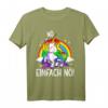 Lustiges Einhorn Nö Einfach Nö Spruch Damen T-Shirt - Humorvolles Geschenk für Einhornliebhaberinnen und Mädchen