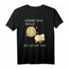 Lustiges Stricken Spruch T-Shirt: 'Komme was WOLLE, ich Schaf das' für Woll- und Handarbeitsliebhaber
