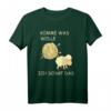 Lustiges Stricken Spruch T-Shirt: 'Komme was WOLLE, ich Schaf das' für Woll- und Handarbeitsliebhaber