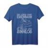 Ein Leben Ohne Eisenbahn T-Shirt mit Dampflokomotive - Perfektes Geschenk für Lokomotiv- und Züge-Liebhaber, Eisenbahnfans und Modellbauer