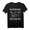 Blutgruppe H0 positiv T-Shirt für Modelleisenbahner - Perfektes Eisenbahnfan Geschenk für Papa oder Opa