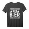 Stockschießen und Bier T-Shirt – Perfektes Eisstock Outfit für Teamsport, Mannschaftssport & Geschenkideen für Eisstockschützen