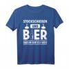 Stockschießen und Bier T-Shirt – Perfektes Eisstock Outfit für Teamsport, Mannschaftssport & Geschenkideen für Eisstockschützen