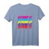 Pump It Lustiges Gym Spruch Workout T-Shirt mit Flexing Muskel Motiv – Für Fitness-Fans und Muskel-Show