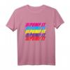 Pump It Lustiges Gym Spruch Workout T-Shirt mit Flexing Muskel Motiv – Für Fitness-Fans und Muskel-Show