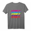 Pump It Lustiges Gym Spruch Workout T-Shirt mit Flexing Muskel Motiv – Für Fitness-Fans und Muskel-Show