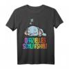 Offizielles Schlafshirt Pyjama Nachthemd mit Elefanten - Lustiges Geschenk für Langschläfer, Tierliebhaber und entspannte Nächte