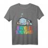 Offizielles Schlafshirt Pyjama Nachthemd mit Elefanten - Lustiges Geschenk für Langschläfer, Tierliebhaber und entspannte Nächte