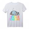 Offizielles Schlafshirt Pyjama Nachthemd mit Elefanten - Lustiges Geschenk für Langschläfer, Tierliebhaber und entspannte Nächte