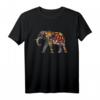 Buntes Elefanten T-Shirt für Damen und Herren – Lustiges Tiermotiv Geschenk für Familie, Party & besondere Anlässe