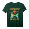 Elektroniker Elektromeister T-Shirt - Elektrizität Erklärt, Perfekt als Geschenk für Elektriker, Elektroingenieure und Elektrotechniker