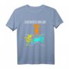 Elektrizität Erklärt Ohm Volt Ampere Elektriker T-Shirt - Lustiges Strom Design für Elektriker, Elektrotechniker & Elektromeister