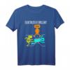 Elektrizität Erklärt Ohm Volt Ampere Elektriker T-Shirt - Lustiges Strom Design für Elektriker, Elektrotechniker & Elektromeister