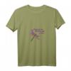 Damen T-Shirt mit Libellen und Engel-Motiv – V-Ausschnitt, Erinnerung und Trost Geschenk für Trauernde