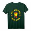 Der Zahn Zeichnung T-Shirt zum Deutsch und Spanisch Lernen – Klassisch geschnitten, ideal für Sprachschüler und Zahnärzte