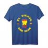 Der Zahn Zeichnung T-Shirt zum Deutsch und Spanisch Lernen – Klassisch geschnitten, ideal für Sprachschüler und Zahnärzte