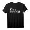 Das ist mir wurst - Lustiges deutsches Slang T-Shirt mit ironischem Spruch für Deutschlandurlaub, Bier- und Wurstliebhaber, perfektes Geschenk
