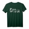 Das ist mir wurst - Lustiges deutsches Slang T-Shirt mit ironischem Spruch für Deutschlandurlaub, Bier- und Wurstliebhaber, perfektes Geschenk