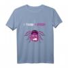 Denglisch Englisch Spruch Sarkasmus T-Shirt - Lustiges Wortspiel-Shirt 'I Think I Spider' für Kollegen, Lehrer und Freunde