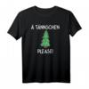 Ä Tännschen Please - Lustiges sächsisch-englisches Dialekt T-Shirt als originelles Geschenk für Sachsen, Geburtstag, Weihnachten & Jubiläum