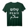 Englisch Arabisch Hebräisch Shalom Frieden T-Shirt – Interkulturelles Geschenk für Familie, Freunde & Feiertage