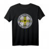 Orden der Ritter Deutsches Wappen T-Shirt - Historisches Kreuzzugs- und Templer-Design als Geschenk für Ritter- und Mittelalterfans