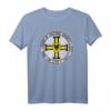 Orden der Ritter Deutsches Wappen T-Shirt - Historisches Kreuzzugs- und Templer-Design als Geschenk für Ritter- und Mittelalterfans