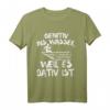 Lustiges Deutsch Lehrer T-Shirt Genitiv Ins Wasser Weil Es Dativ Ist – Perfektes Geschenk für Lehrer, Professoren & Pädagogen zu Weihnachten & Geburtstag