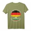 Deutsch Aufgewachsen mit Bulgarischen Wurzeln - Flaggen T-Shirt für Doppelstaatsbürger & Stolz auf Herkunft
