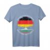 Deutsch Aufgewachsen mit Bulgarischen Wurzeln - Flaggen T-Shirt für Doppelstaatsbürger & Stolz auf Herkunft