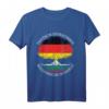 Deutsch Aufgewachsen mit Bulgarischen Wurzeln - Flaggen T-Shirt für Doppelstaatsbürger & Stolz auf Herkunft