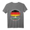 Deutsch Aufgewachsen mit Bulgarischen Wurzeln - Flaggen T-Shirt für Doppelstaatsbürger & Stolz auf Herkunft