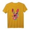 Buntes Pop-Art Deutscher Schäferhund-Porträt T-Shirt - Farbiges Tierdesign für Schäferhundliebhaber, Hunde Fans & Tierfreunde