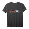 Deutschland und Argentinien Doppelstaatsbürgerschaft T-Shirt mit Flaggen und Herzdesign – Stolz auf doppelte Herkunft