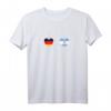 Deutschland und Argentinien Doppelstaatsbürgerschaft T-Shirt mit Flaggen und Herzdesign – Stolz auf doppelte Herkunft