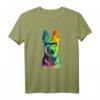 Deutscher Schäferhund T-Shirt mit buntem Hundemotiv - Perfektes Geschenk für Hundeliebhaber, Hundeführer & Familien