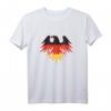 Deutscher Adler Silhouette Bundesadler Wappen T-Shirt – Patriotisches Deutschland Shirt für Oktoberfest, Paraden & Festtage in Schwarz, Rot, Gold