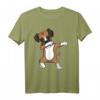 Deutscher Boxer Hund Dabbing Tanz Geschenk T-Shirt für Hundeliebhaber, Züchter & Familien - Perfekt für Muttertag, Vatertag, Weihnachten & Geburtstag